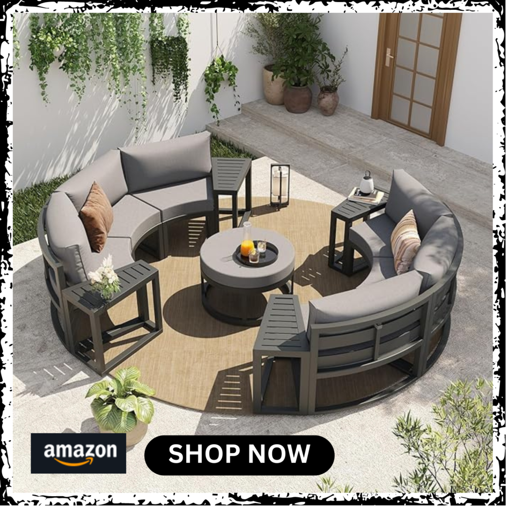 circle patio set