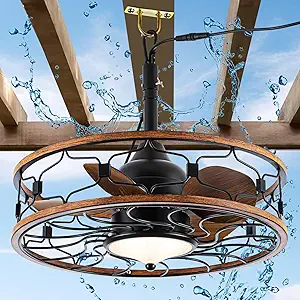 boho outdoor ceiling fan