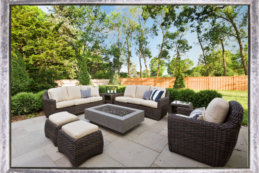 natural wicker patio furniture