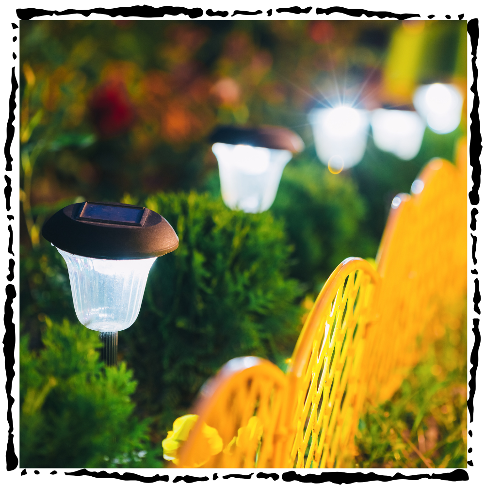 solar yard light